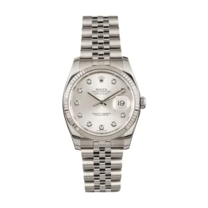 Rolex Datejust 116234 Silver Dial Perfect Duplicate 1:1